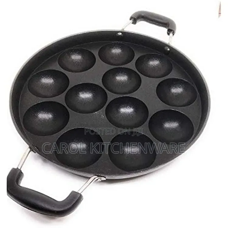 12 Hole Non Stick Vitumbua