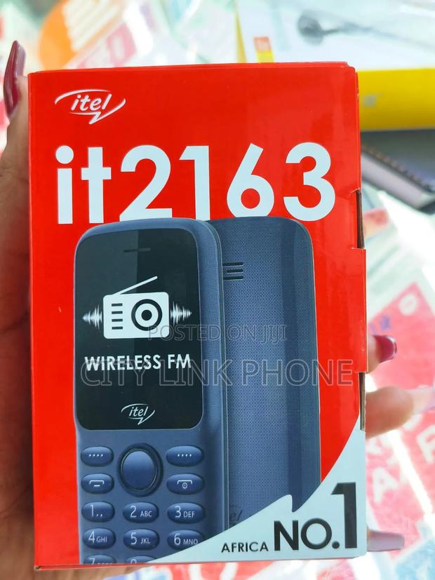 New Itel it2163 Black