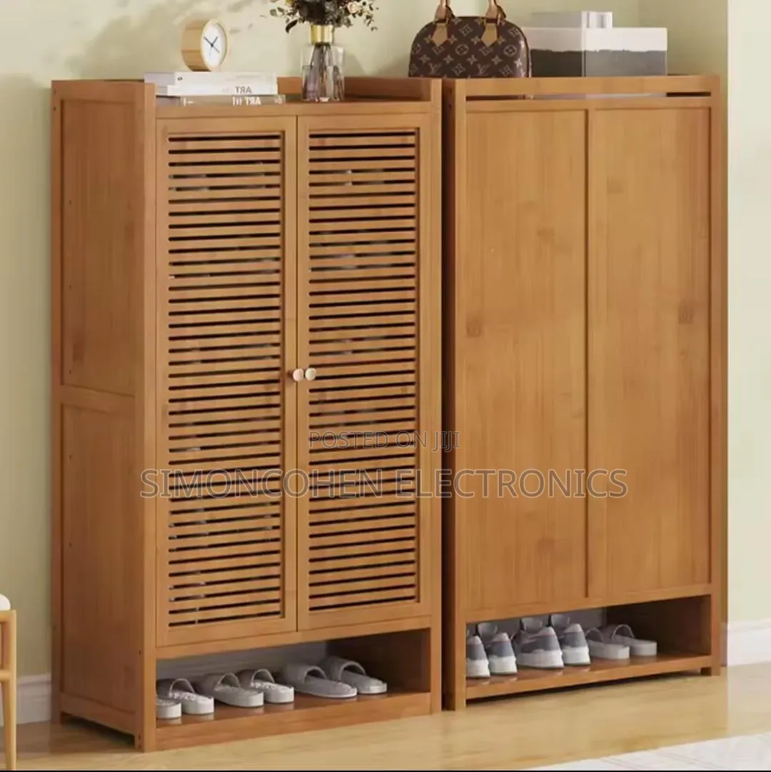8 Layer Bamboo Shoe Cabinet/Shoe Rack
