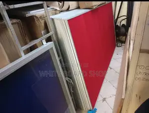 Noticeboard Red –High Quality Wall Display Board for Offices Schools