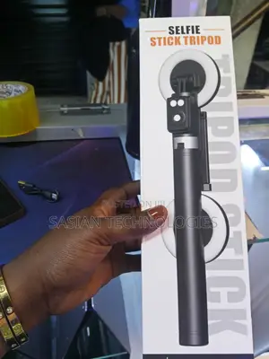 Selfie Stick With 2 Mini Lights and a Remote