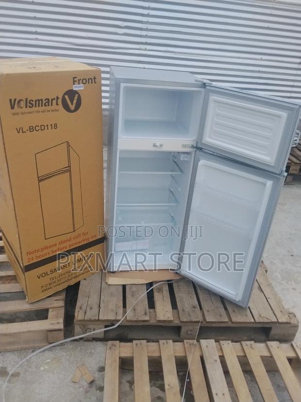 Volsmart 118l Double Door Fridge – Energy Saving