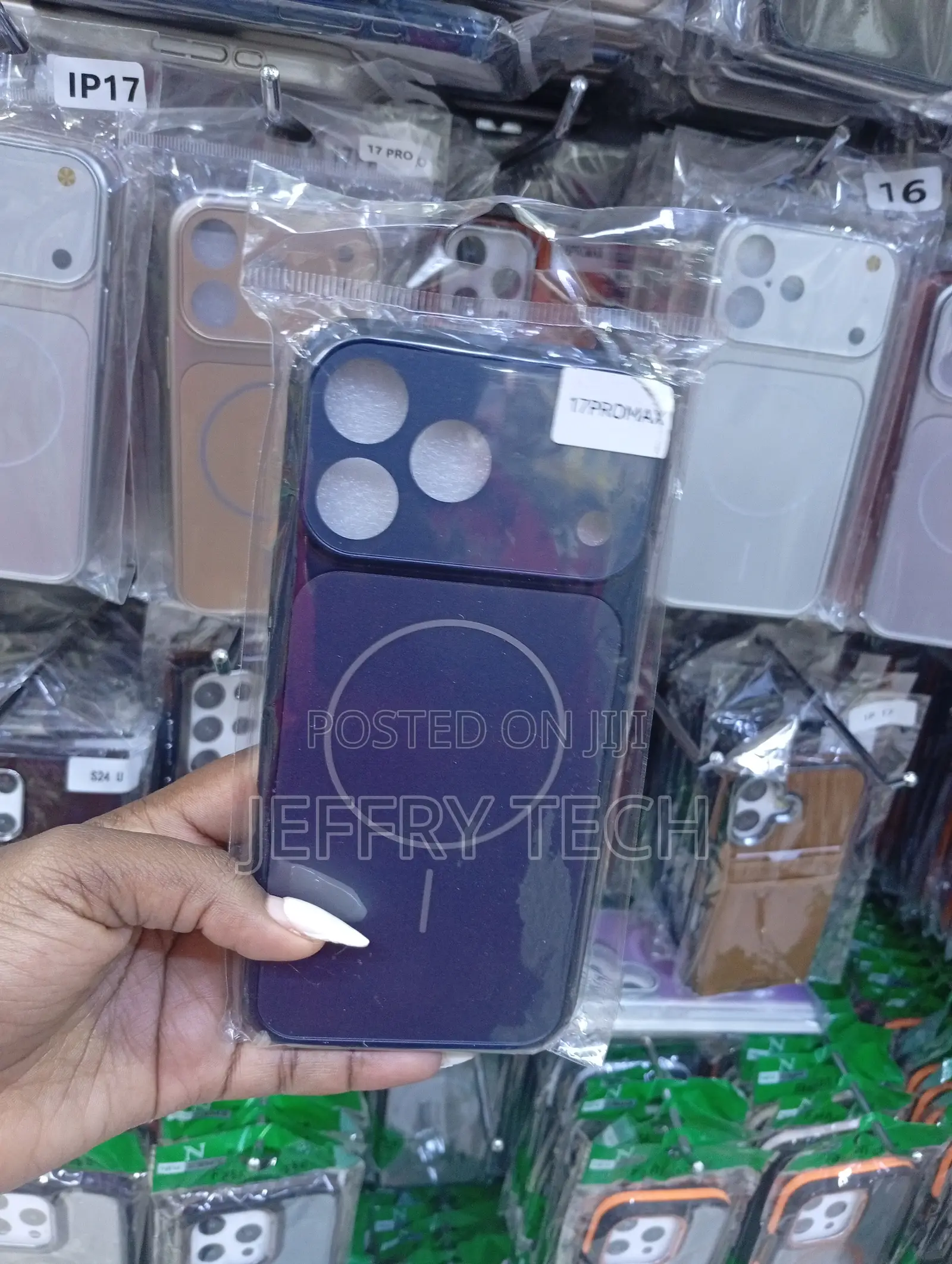 iPhone 17 Pro Max Built-in Magnetic Ring for Magsafe Case