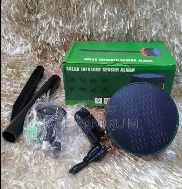 Solar Alarm //System With Pir Motion Sensor Solar Infrared