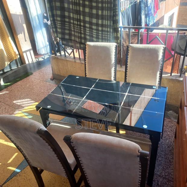 Glass Top Dinning Set - thumbnail 2