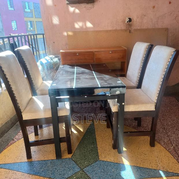 Glass Top Dinning Set - thumbnail 5