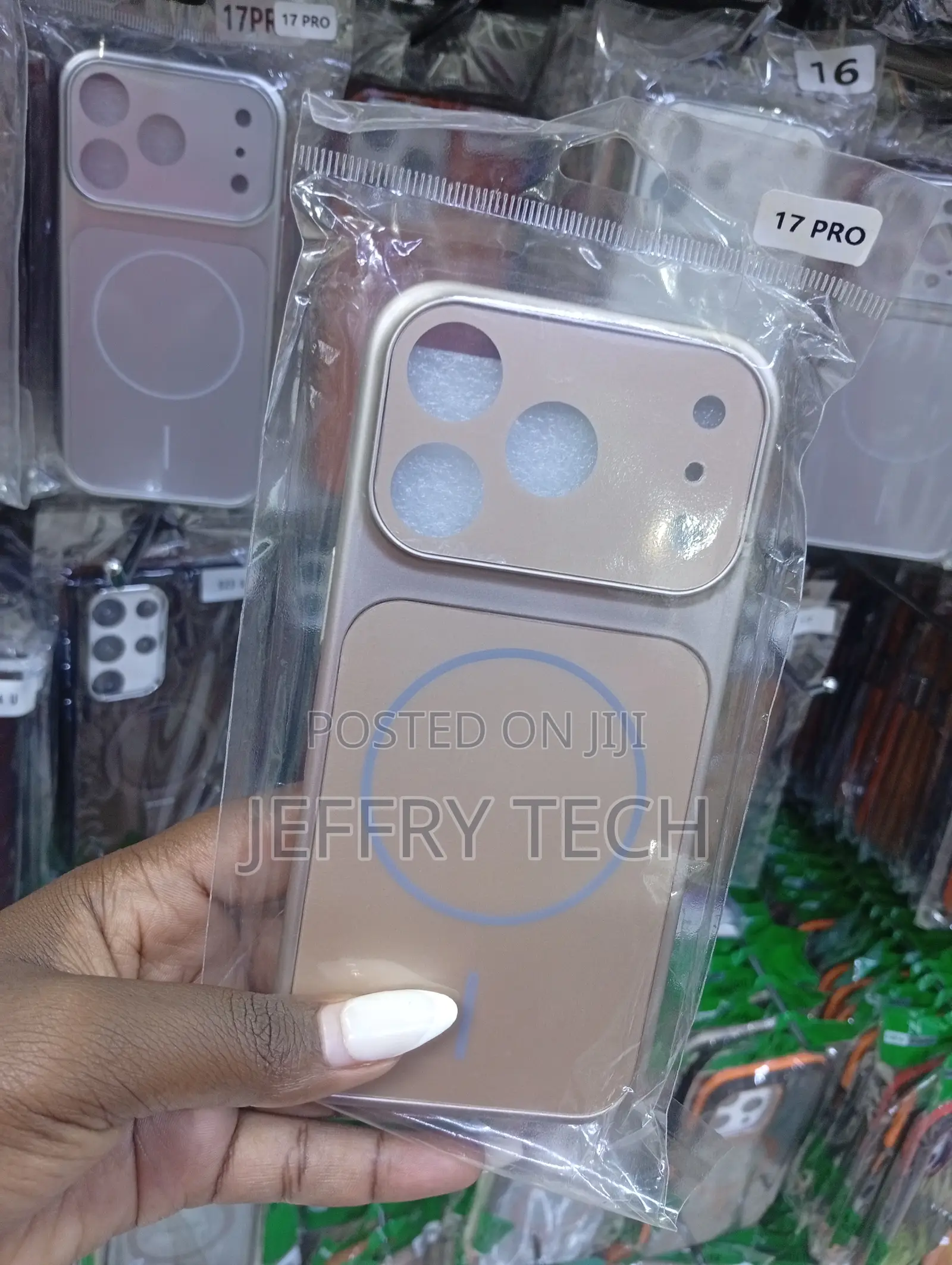 iPhone 16 Pro or iPhone 17 Pro, Magsafe-Compatible Protective Cas
