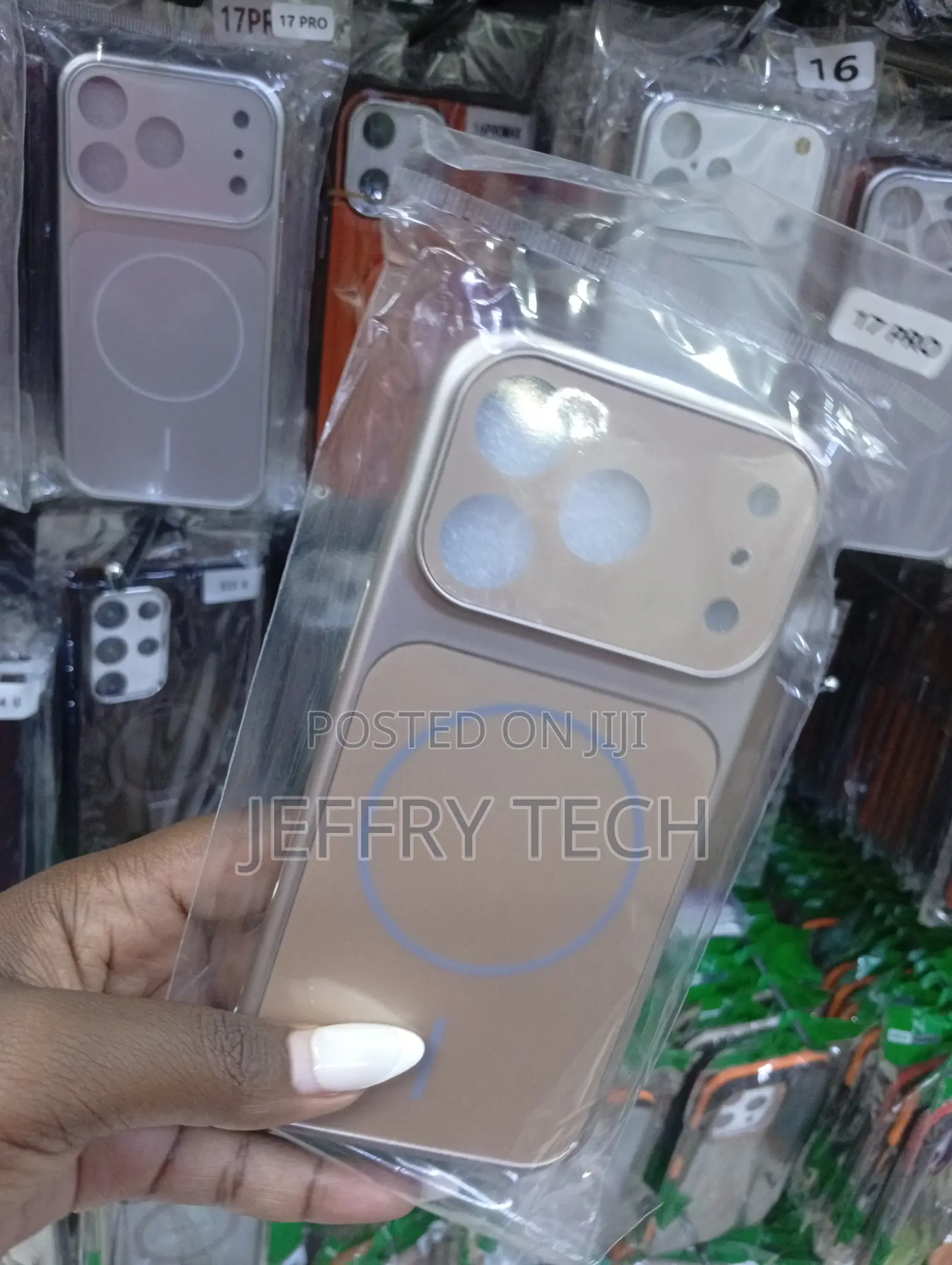 iPhone 16 Pro or iPhone 17 Pro, Magsafe-Compatible Protective Cas