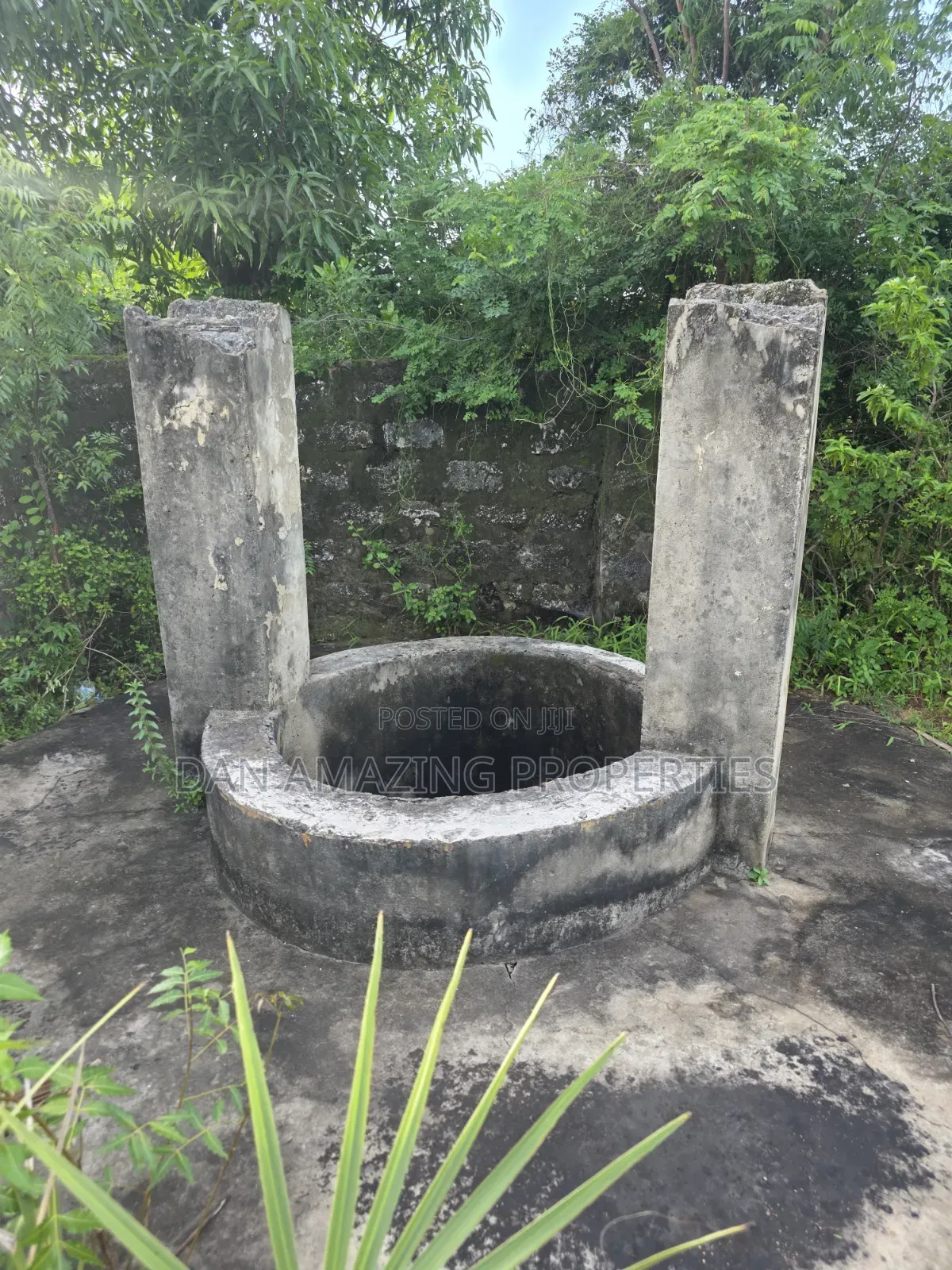 1 Acre With a Well Diani Kongo River Area for Sale 3 Row From the Sea
