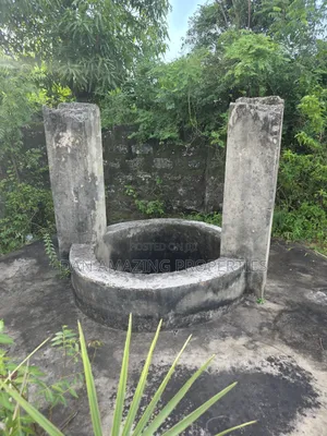 1 Acre With a Well Diani Kongo River Area for Sale 3 Row From the Sea