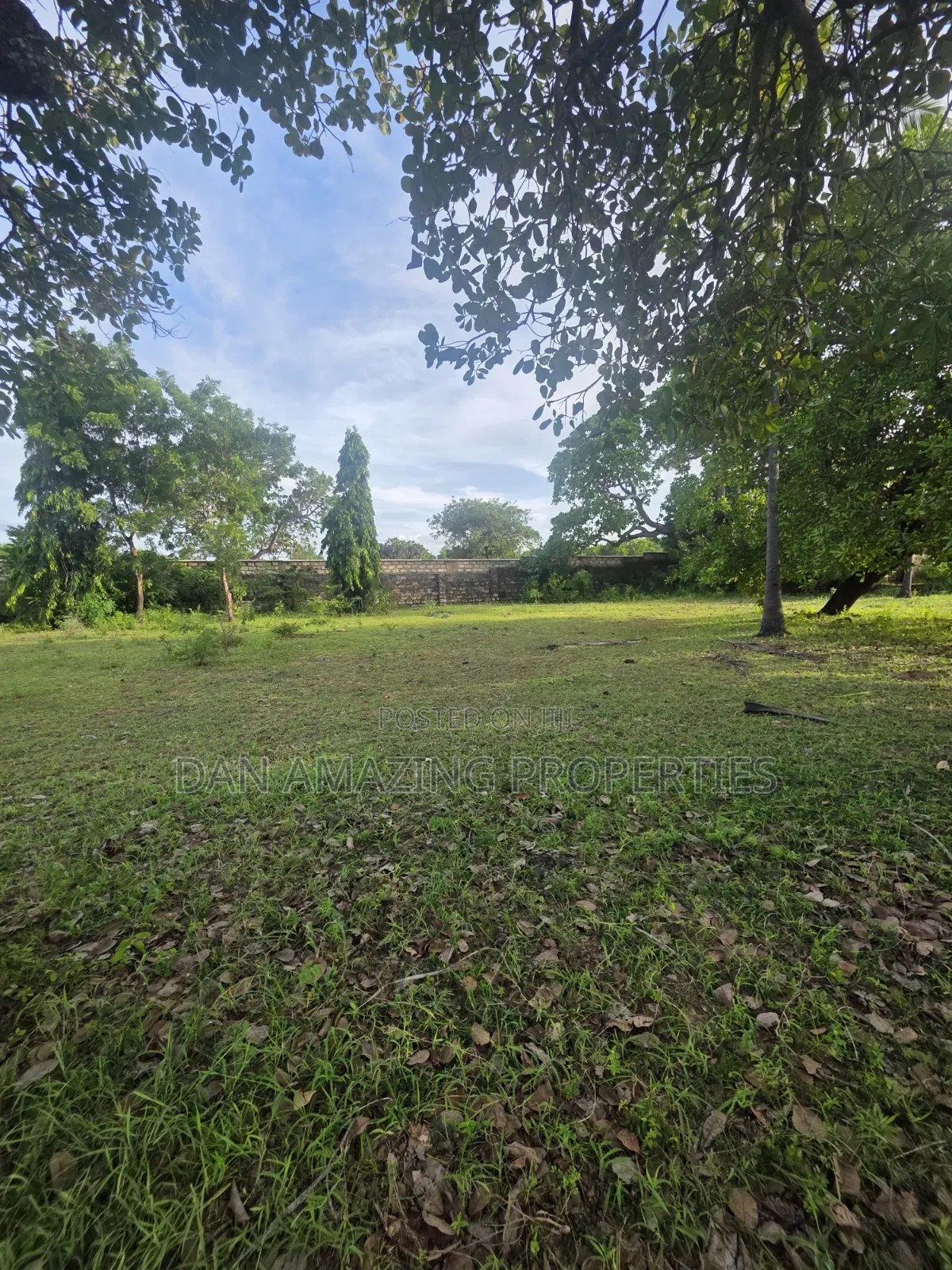 1 Acre With a Well Diani Kongo River Area for Sale 3 Row From the Sea