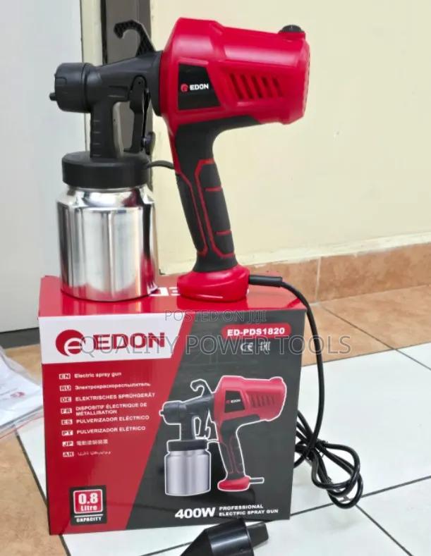 Now Available Edon 400w Electric Spray Gun Metallic Tank 800ml