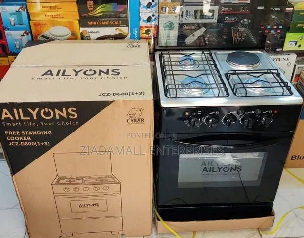 Ailyons Cooker Size 60*55 3+1 Electric , Electric Oven