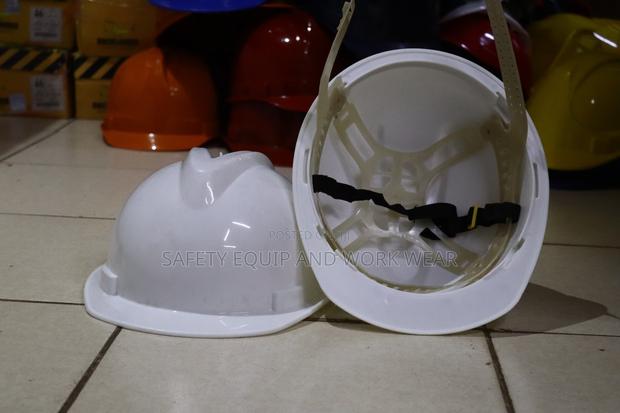 Medium Duty Construction Helmets (White) - main view