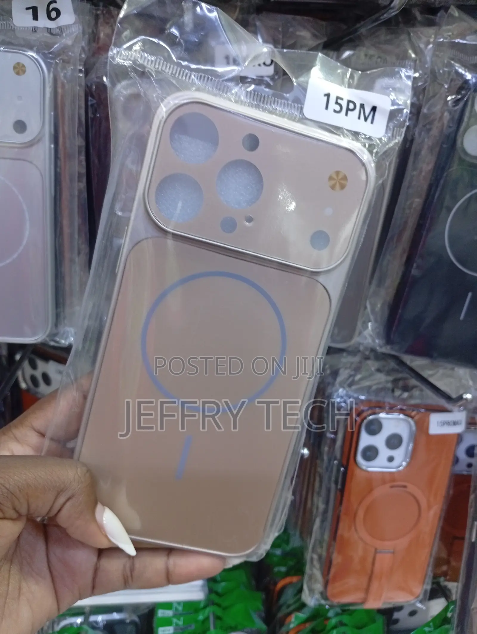 iPhone 16 Pro or iPhone 17 Pro Max Ag (Anti-Glare) Glass Case