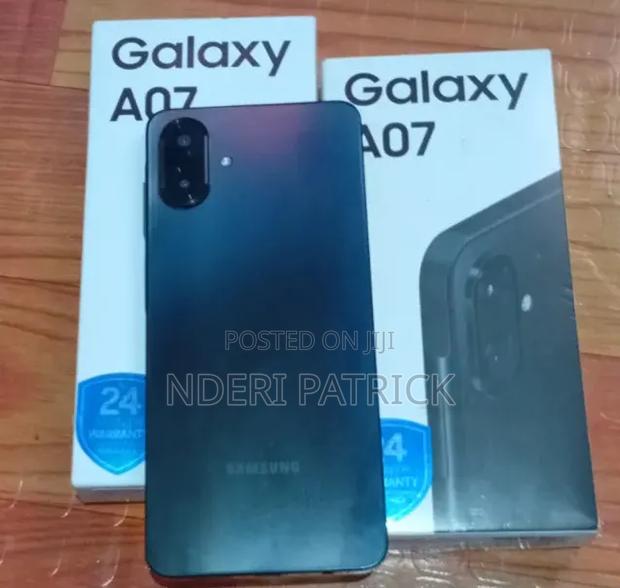 New Samsung Galaxy A07 128 GB Black