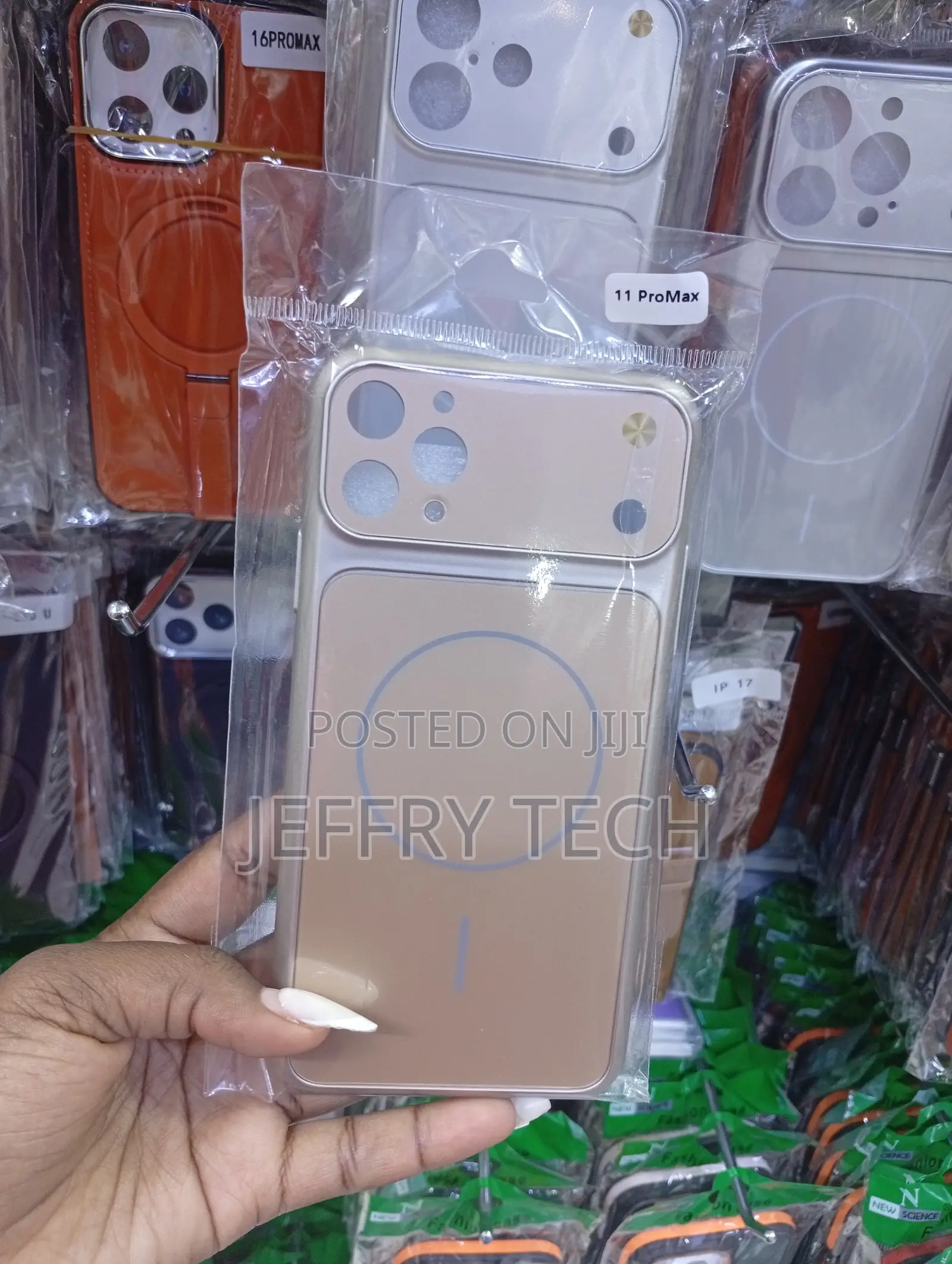 iPhone 17 Magsafe-Compatible Horizontal Camera Island Layout Case