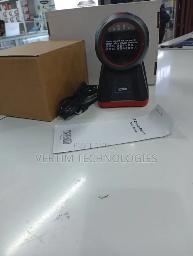 Round Table Mount Xb8602 Barcode Scanner