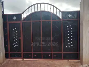 Black Metallic Gate