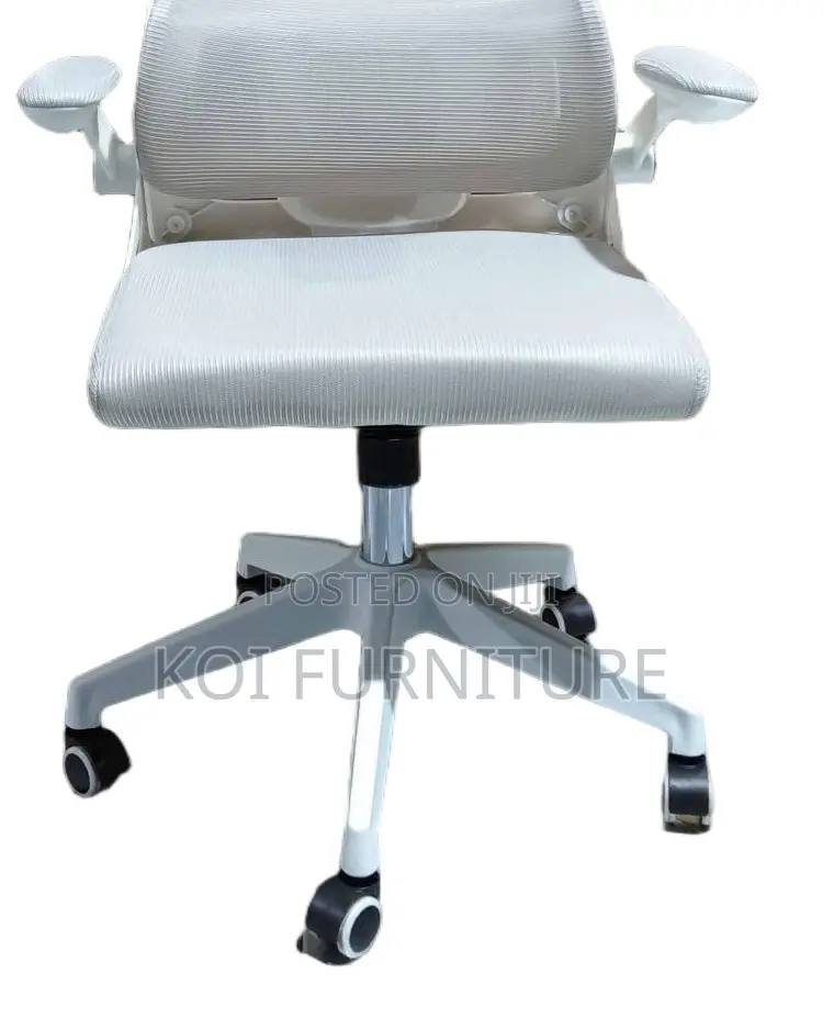 Office Chair; Executive Recliner Office High Chair With Flip Armrest