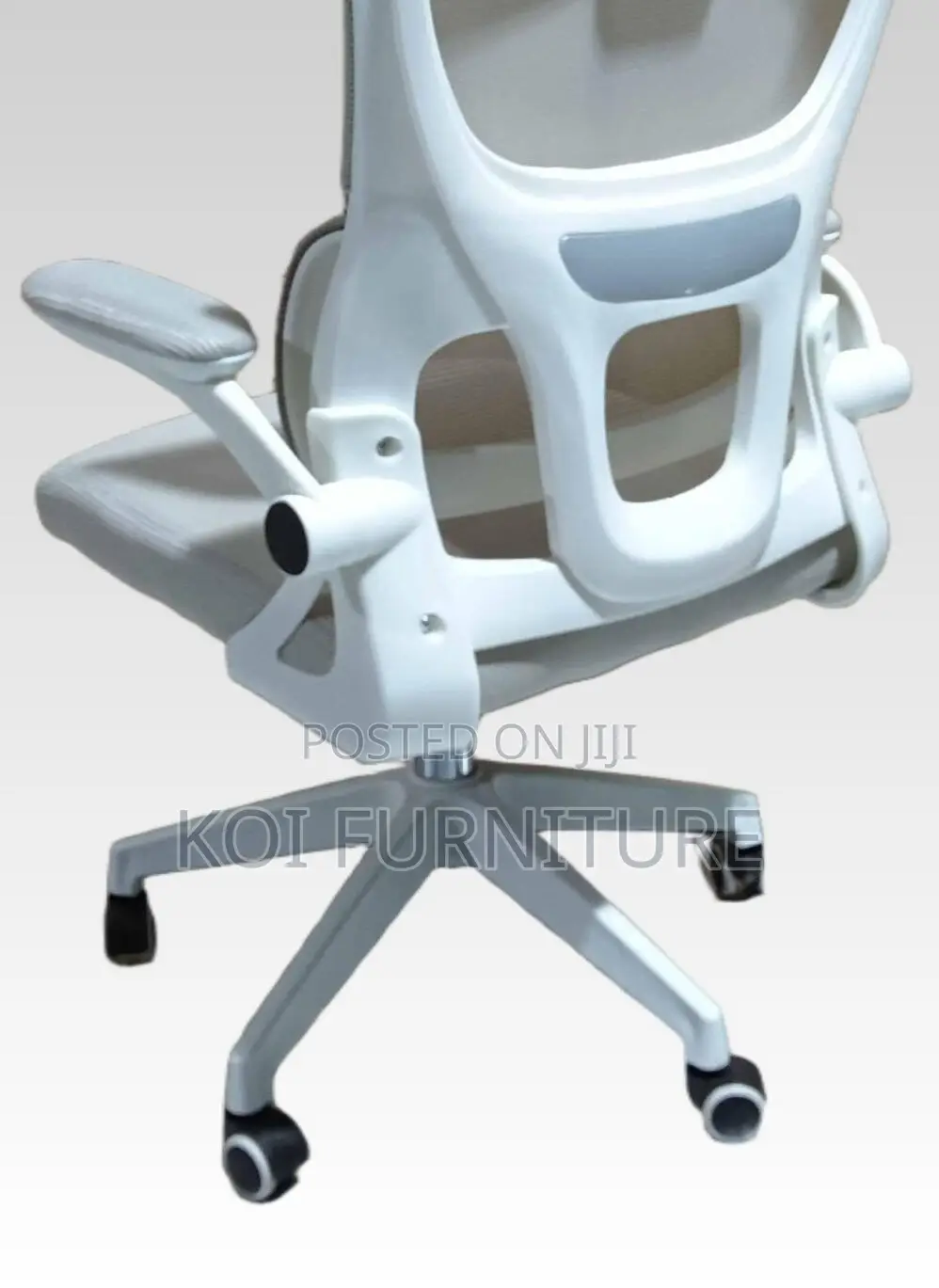 Office Chair; Executive Recliner Office High Chair With Flip Armrest