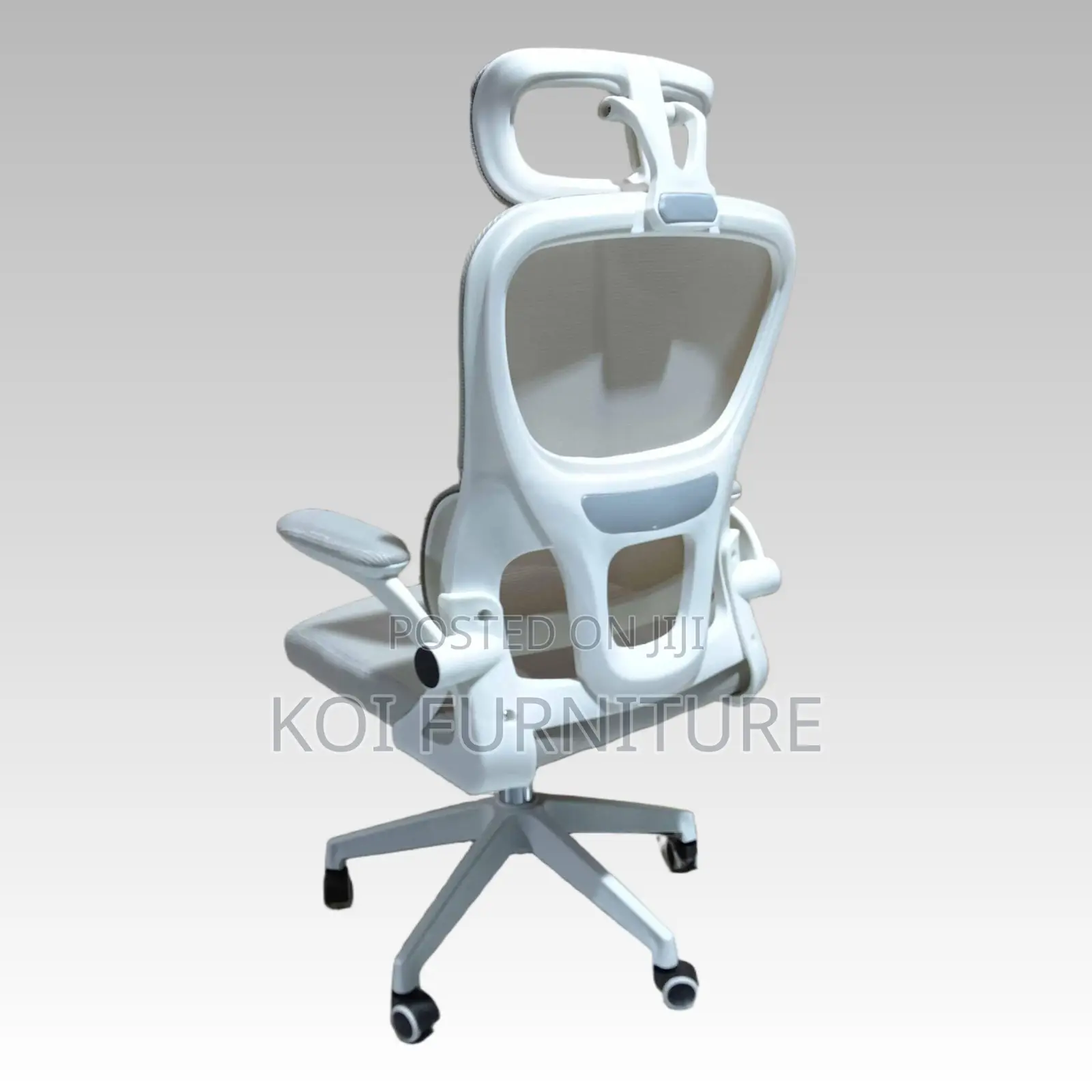 Office Chair; Executive Recliner Office High Chair With Flip Armrest