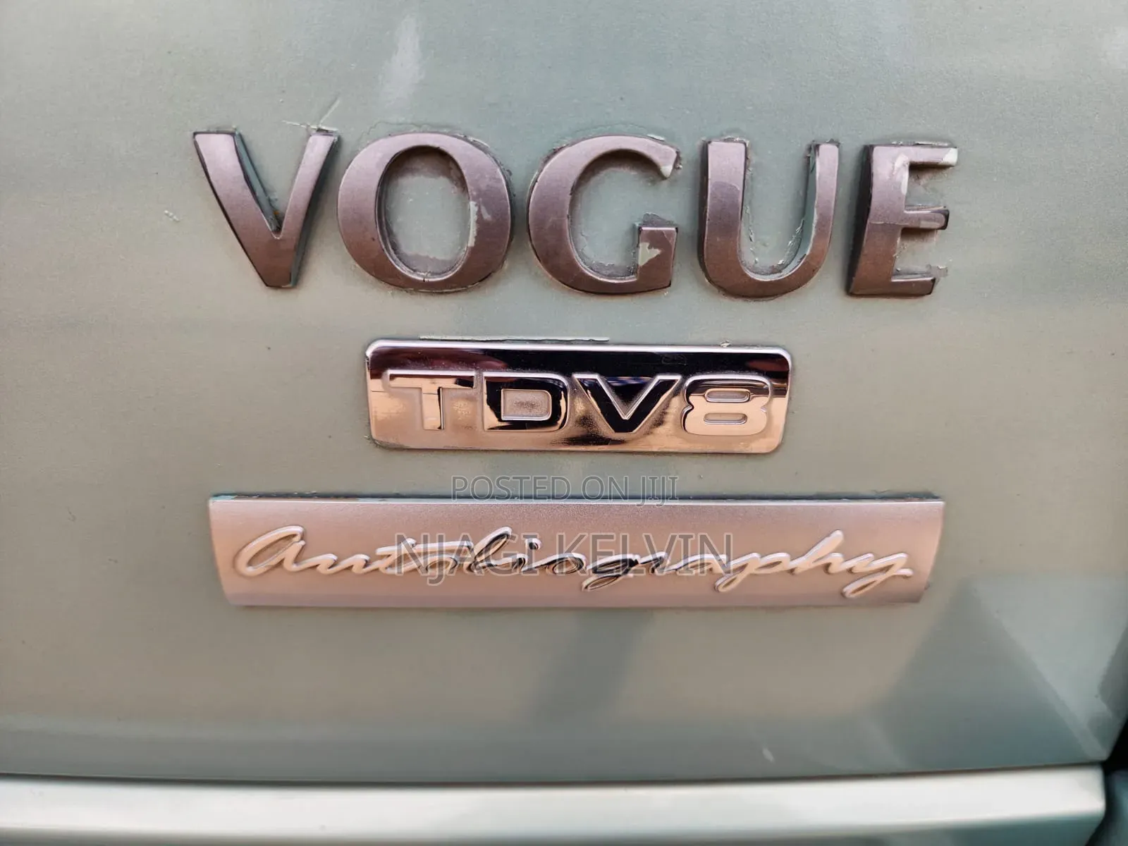 Land Rover Range Rover Vogue 2008 Green