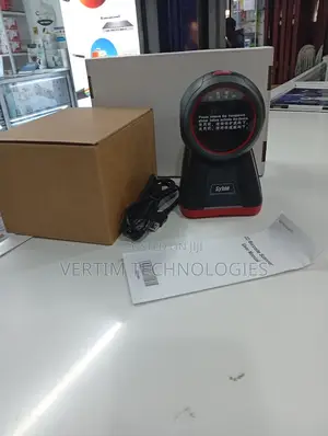 Table Mount Bar Code Scanner Round 2d Xb 8602