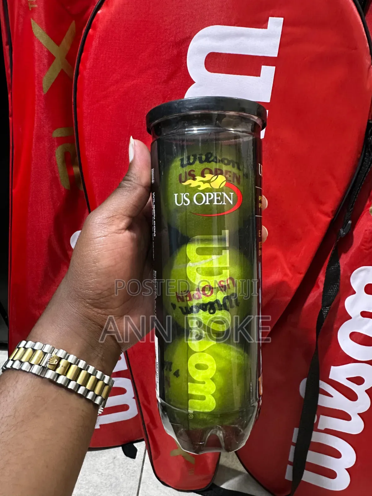 *Actual Photos* *Wilson Us Open Extra Duty Tennis Balls 3-in-1*