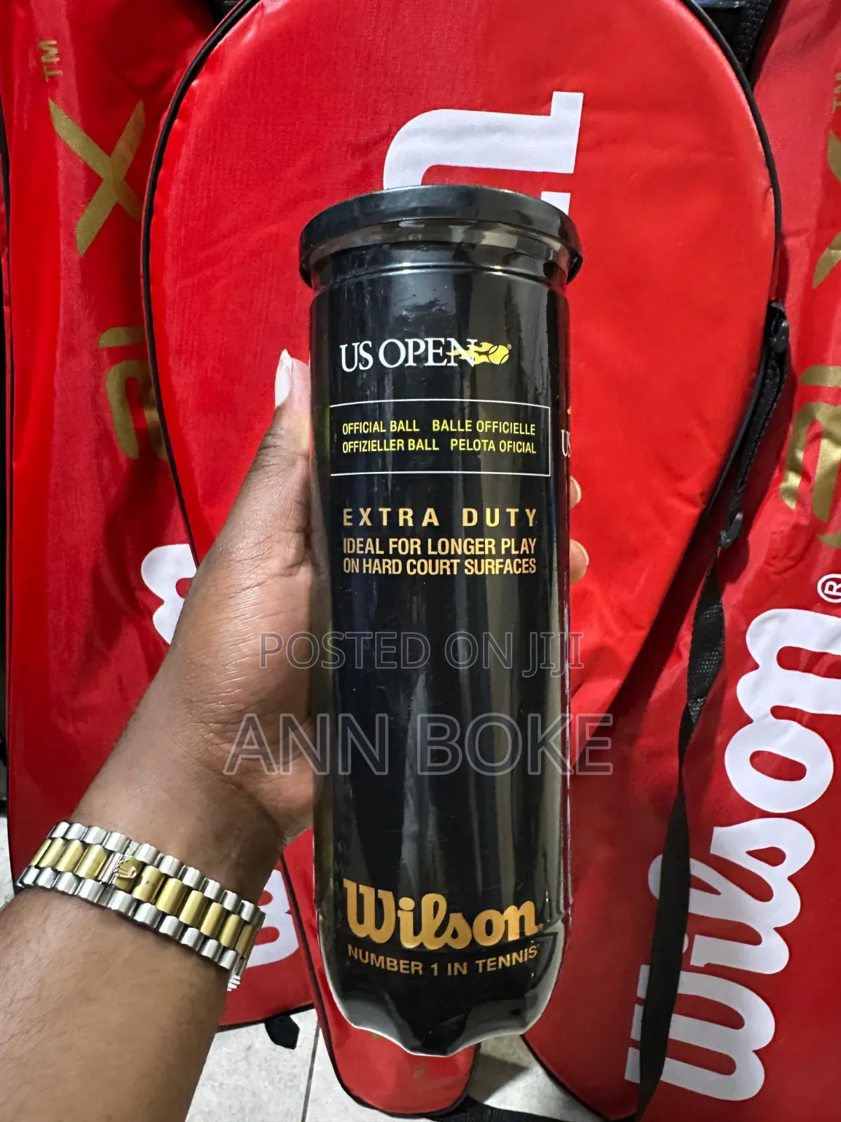 *Actual Photos* *Wilson Us Open Extra Duty Tennis Balls 3-in-1*