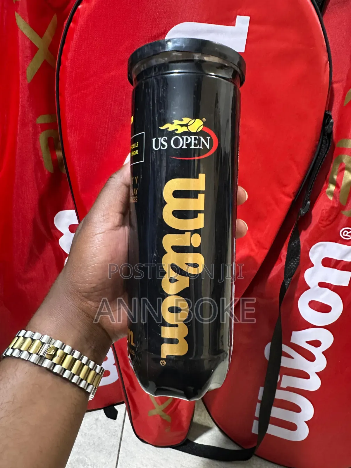 *Actual Photos* *Wilson Us Open Extra Duty Tennis Balls 3-in-1*