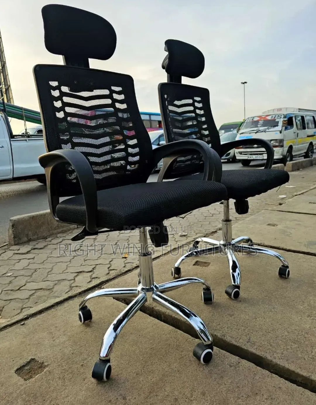 Headrest Modern Design Office Chair