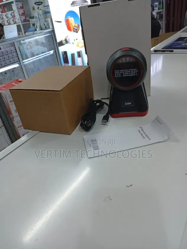 Approved Xb-8602 2d Barcode Scanner Table Mount>Round