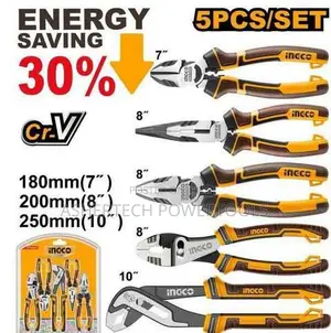 Ingco Hkps28588 5 PCS Pliers Set