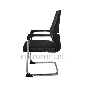 Office Chairs; High Back Visitors Chairs With Mesh Backrest