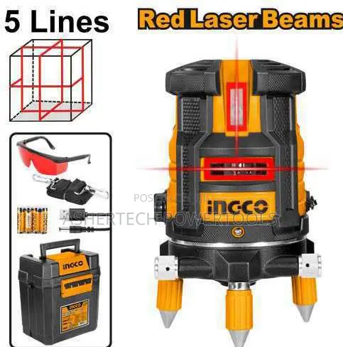 Ingco Hll306505 Self-Leveling Line Laser(Red Laser Beams)