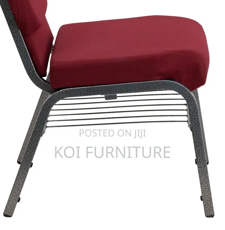 Office Chairs; Red Stackable Theater Office Visitors Chairs