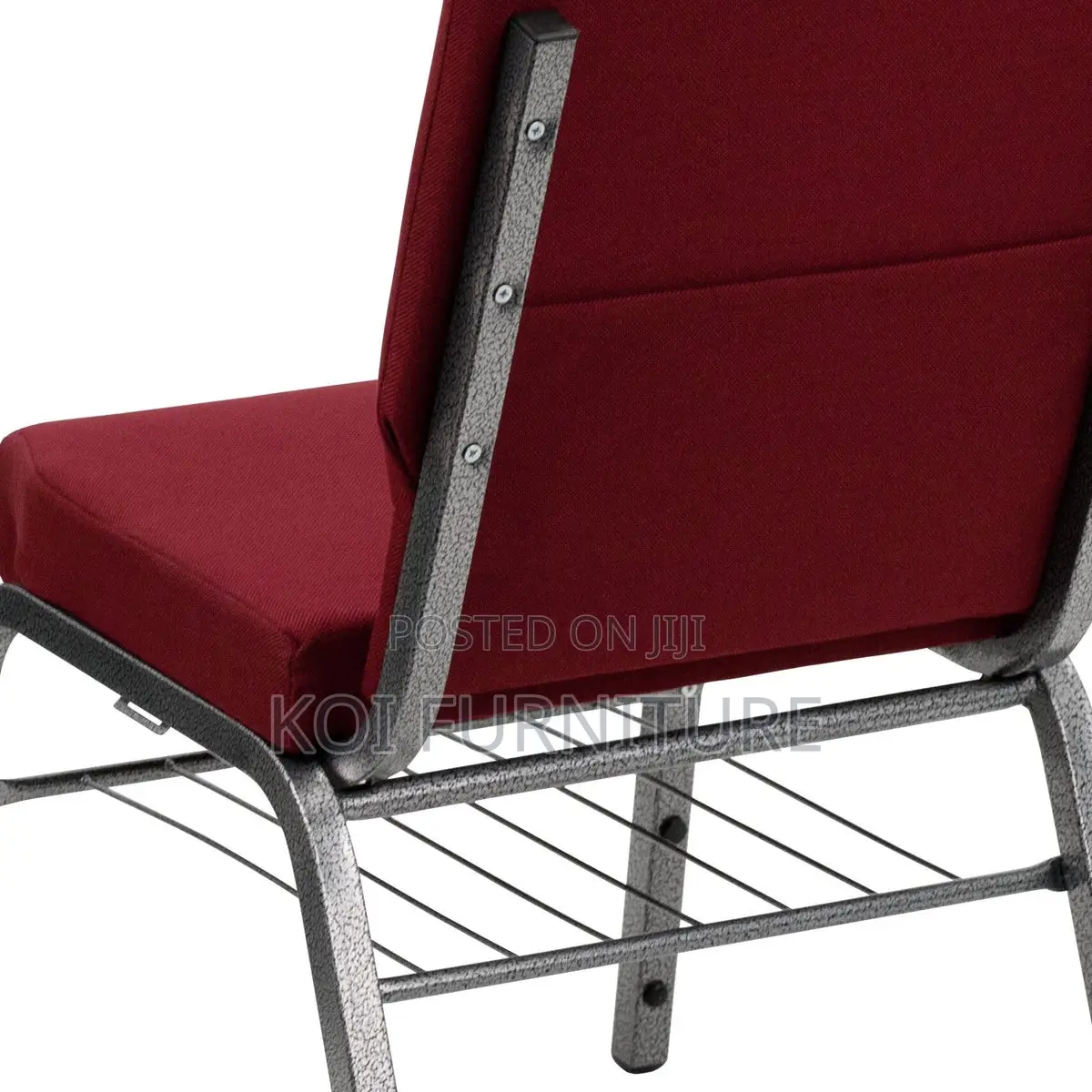Office Chairs; Red Stackable Theater Office Visitors Chairs