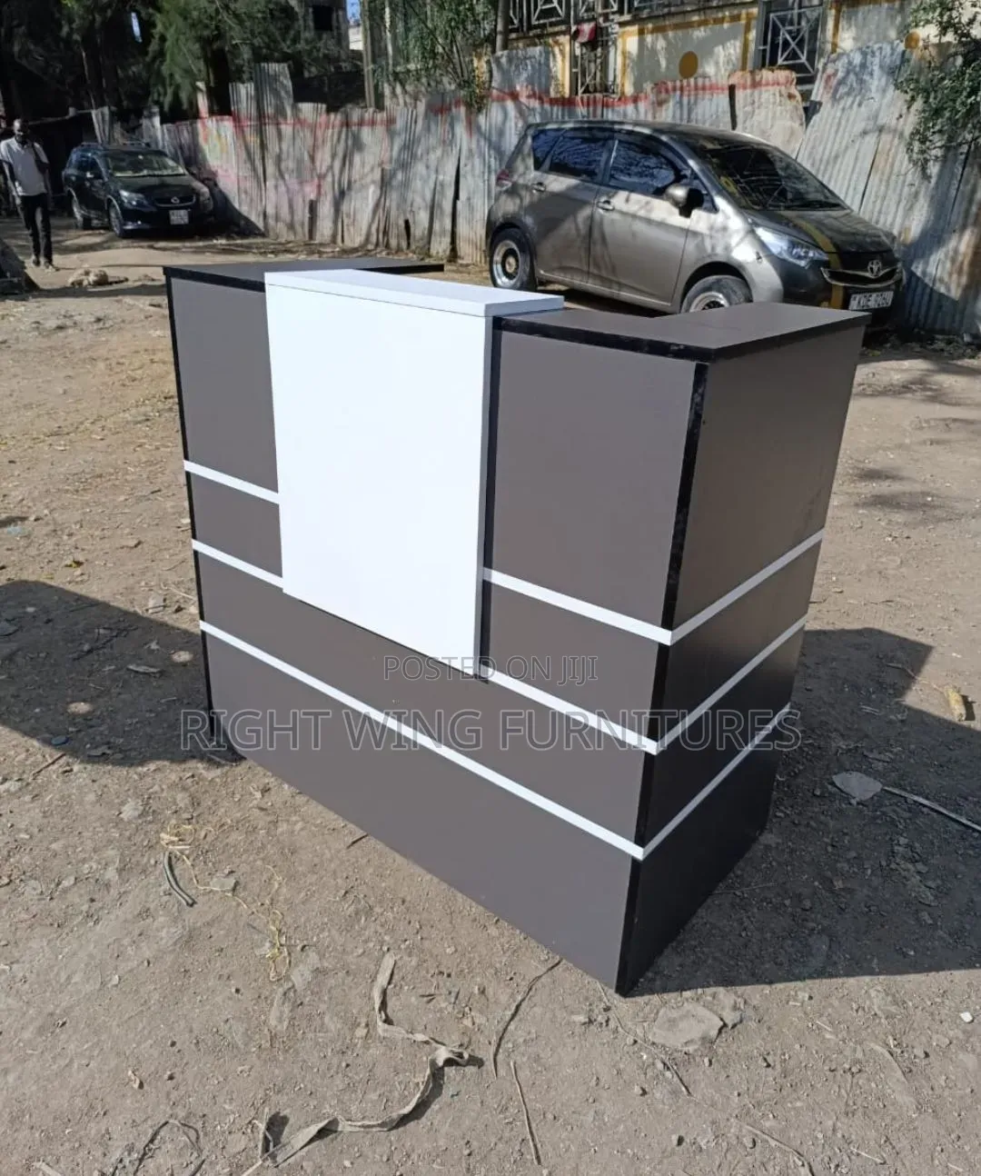 Shaded Office Executive Reception Table