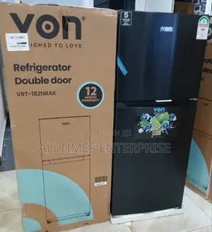 Von Fridge TMF VRT - 182nrak 181litres ,Dark Inbox (No Frost)