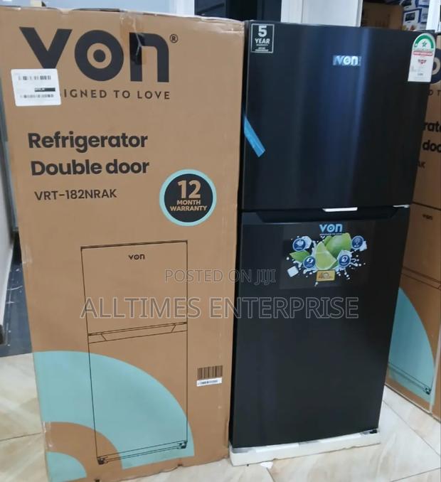 Von Fridge TMF VRT - 182nrak 181litres ,Dark Inbox (No Frost)