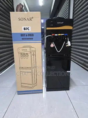 Black B7c Sonar 3 Taps Hot,Normal and Cold Water Dispenser
