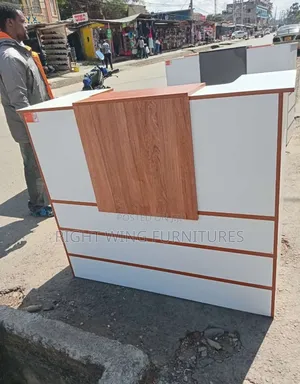 Office Modern Classic Receptionist Desk 1.4m(Clean Unit)