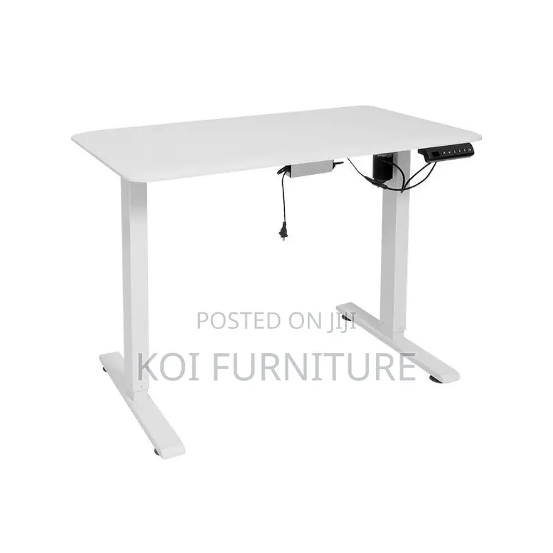 Office Desk; 1.4 Meters Electric Adjustable Ergonomic Office Desk