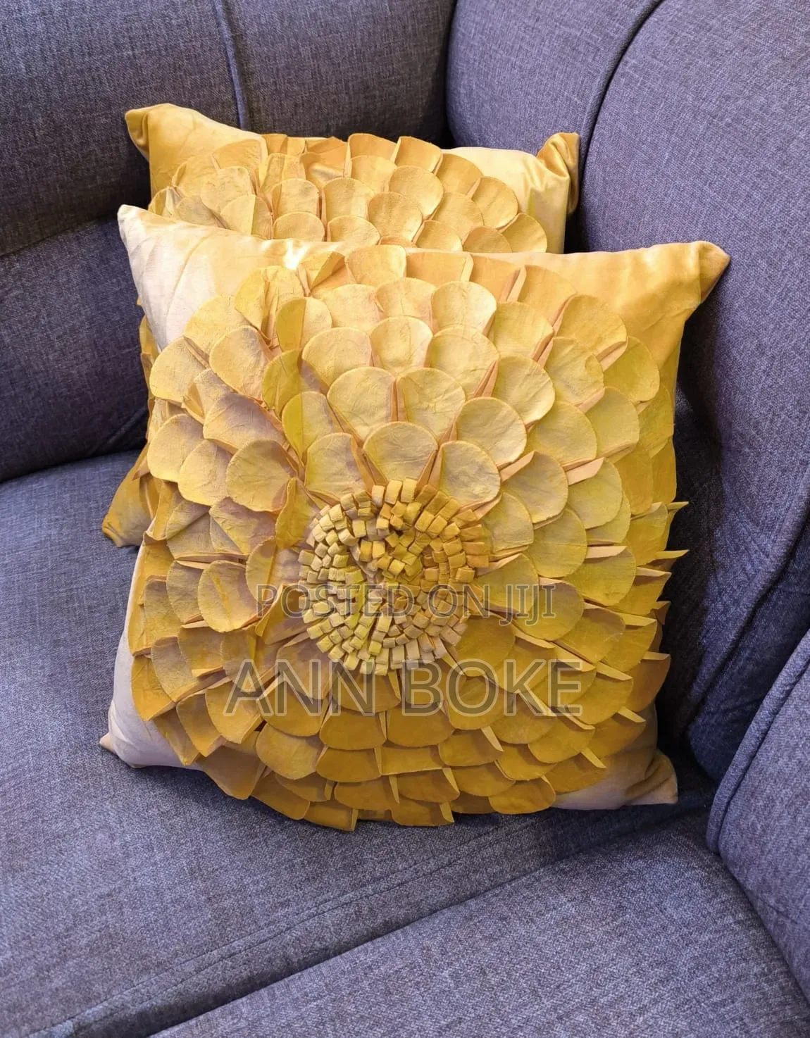 Sun Flower Velvet Throw Pillow Covers Available 2pcs