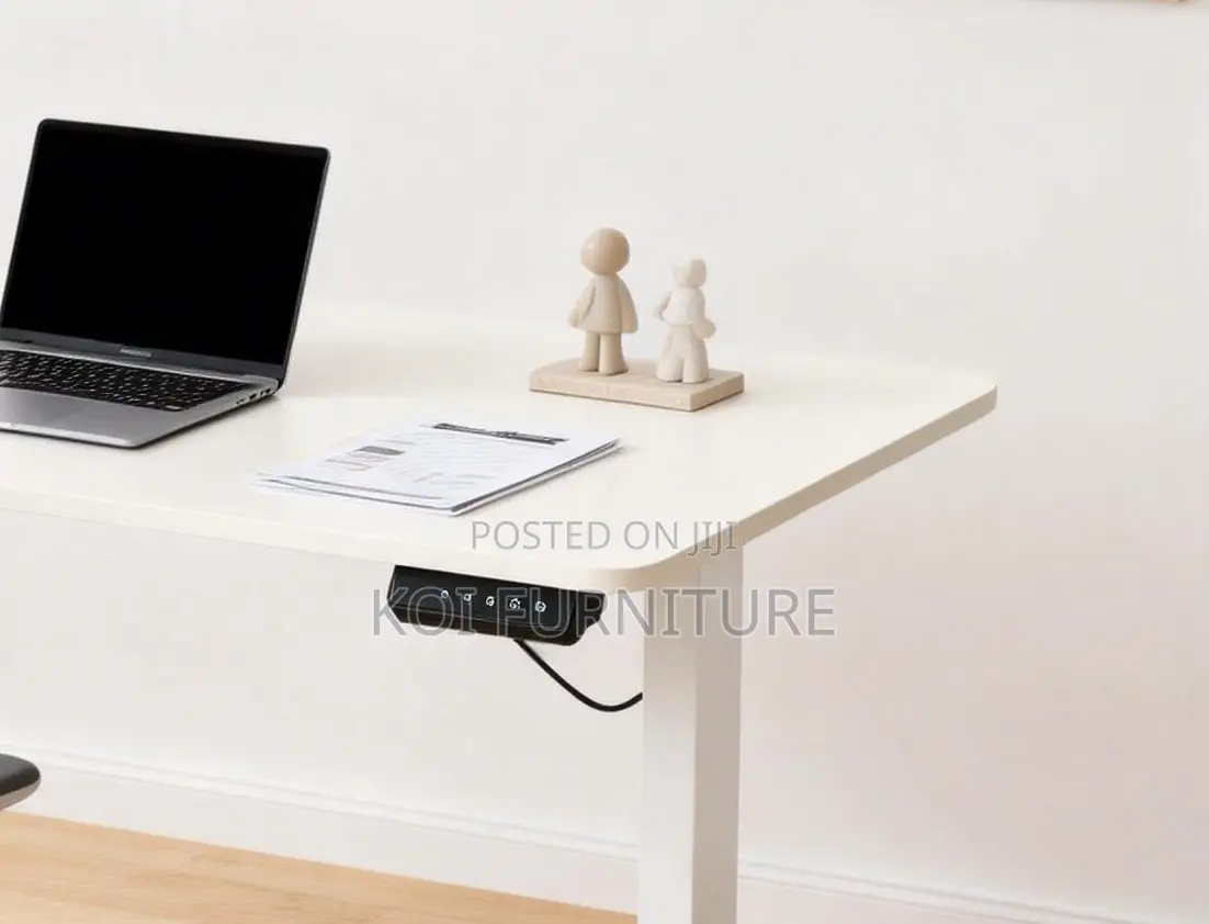 Office Desk; 1.4 Meters Electric Adjustable Ergonomic Office Desk