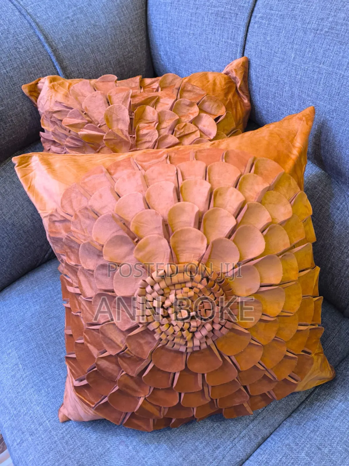 Sun Flower Velvet Throw Pillow Covers Available 2pcs
