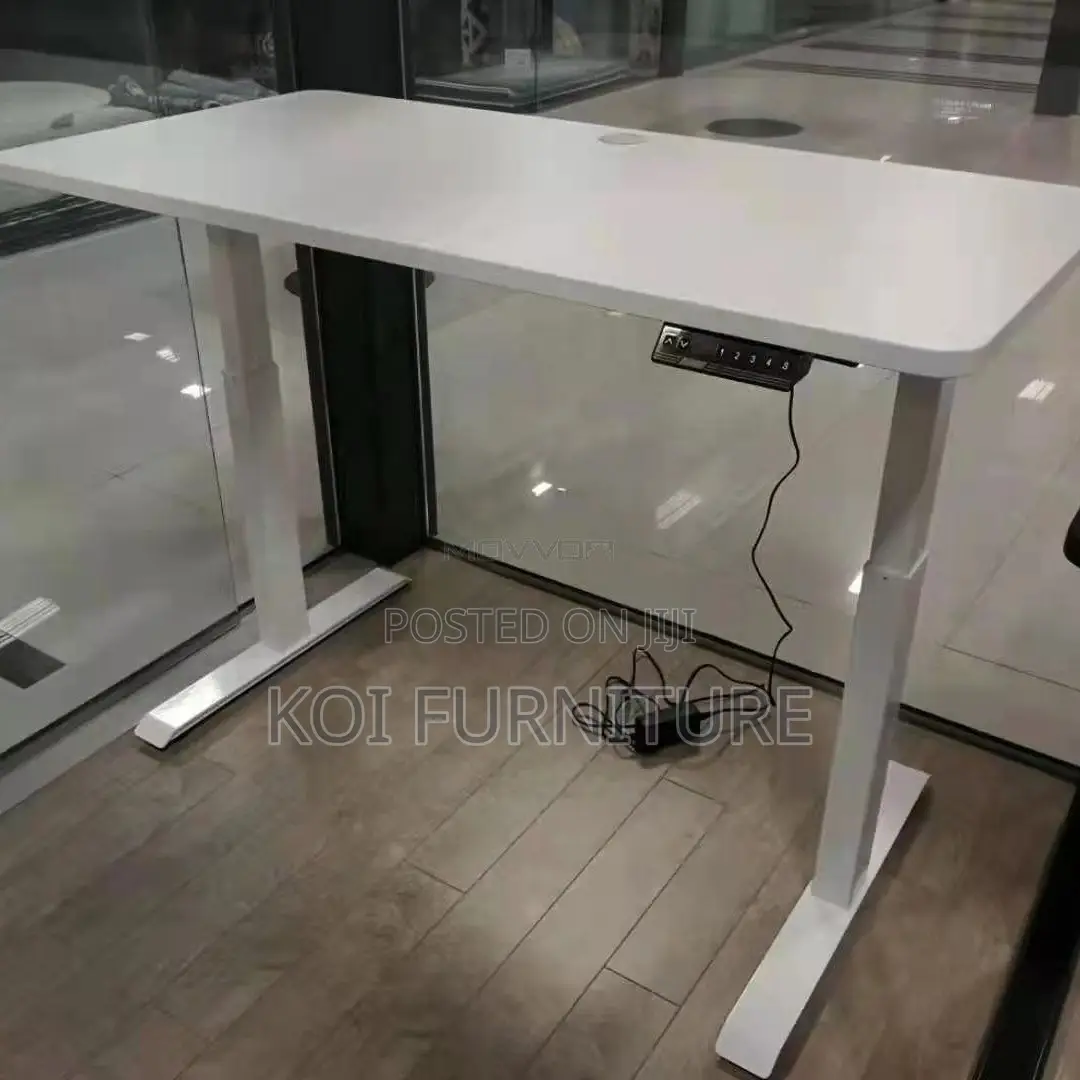 Office Desk; 1.4 Meters Electric Adjustable Ergonomic Office Desk