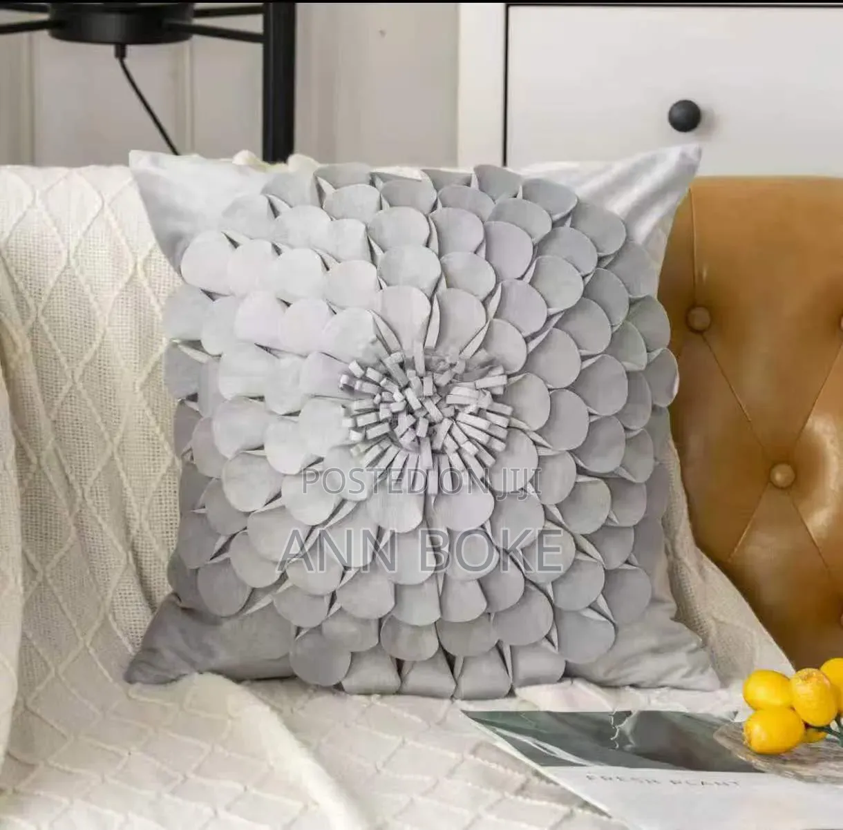 Sun Flower Velvet Throw Pillow Covers Available 2pcs
