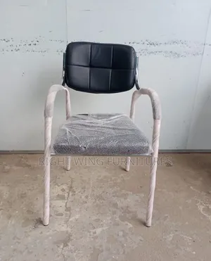Imported Chrome Visitors Waiting Chair